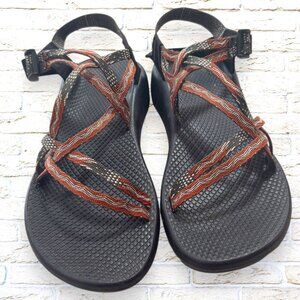 Chaco Womens ZX1 Classic Patriot Dream Sandal Red/Blue Double Strap Size